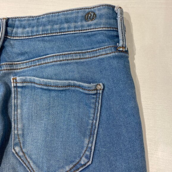 River Island Molly Denim Jeans Blue - Women's Size 8 - Picture 5 of 9